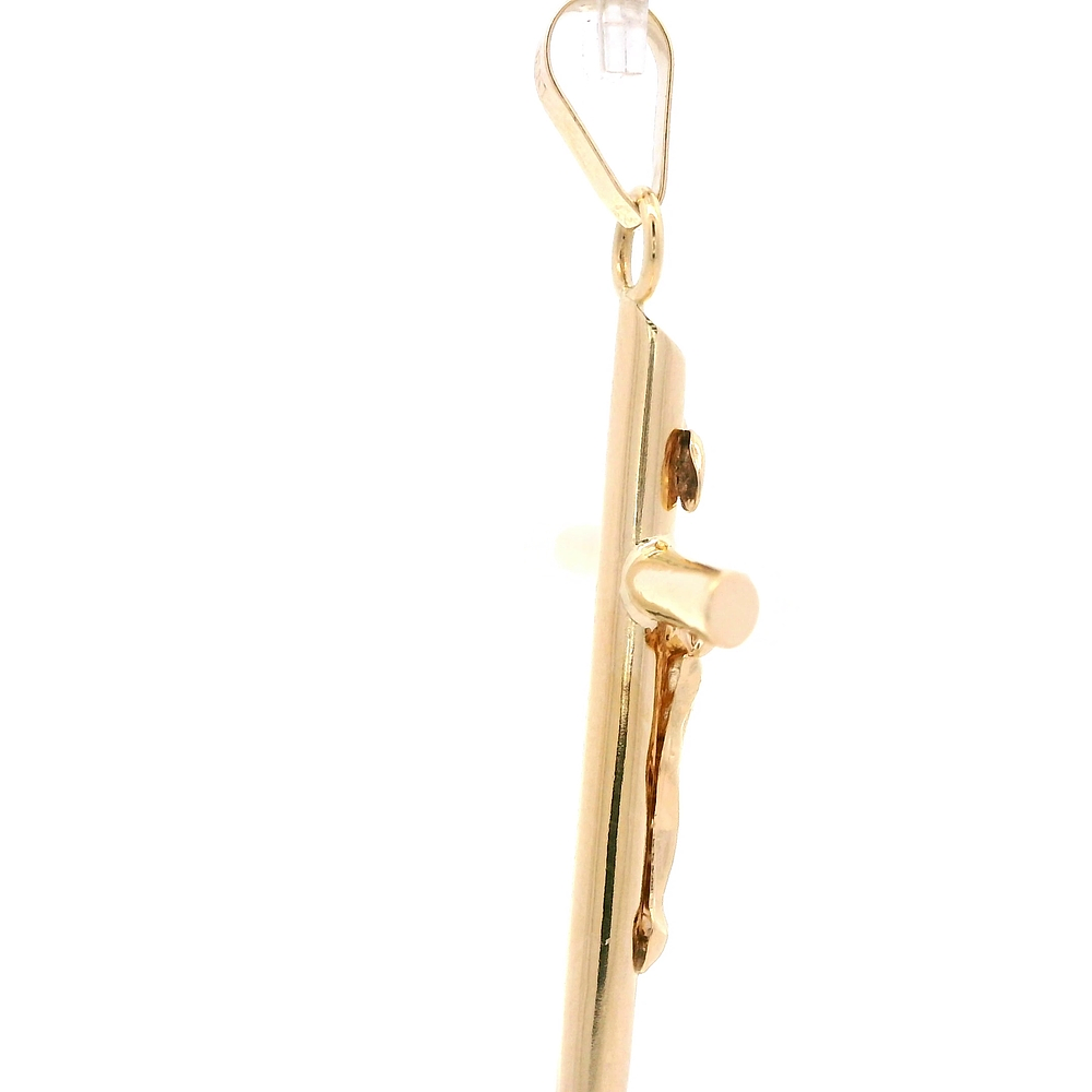 Colgante de Oro Amarillo 18K Crucifijo 