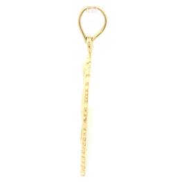 Colgante de Oro Amarillo 18K Medalla Virgen 