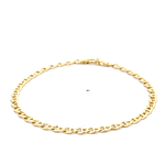 Pulsera de Oro Amarillo 18K Banana 18 cm Resorte