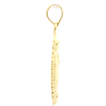 Colgante de Oro Amarillo 18K Medalla Virgen 