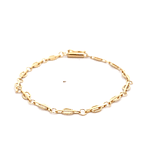 Pulsera de Oro Amarillo 18K Veronica 16 cm Tubular