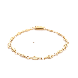Pulsera de Oro Amarillo 18K Veronica 16 cm Tubular