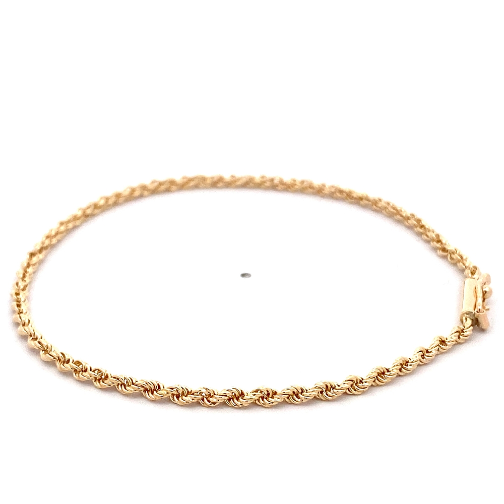 Pulsera de Oro Amarillo 18K Tourbillon 20 cm Tubular