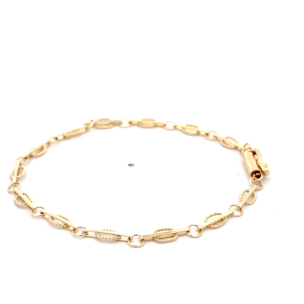 Pulsera de Oro Amarillo 18K Veronica 16 cm Tubular