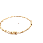 Pulsera de Oro Amarillo 18K Veronica 16 cm Tubular