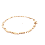 Pulsera de Oro Amarillo 18K Veronica 18 cm Resorte