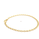 Pulsera de Oro Amarillo 18K Banana 18 cm Resorte