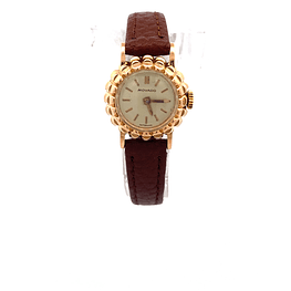 Reloj de Mujer Movado Vintage de Oro 18K Mecánico