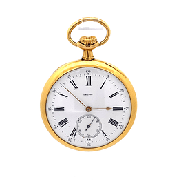 Reloj de Bolsillo de Hombre Celtic Grands Prix París 1900 de Oro 18K Mecánico
