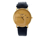 Reloj Hombre Longines Presence de Oro 18K 33 mm Cuarzo Ref. L4.743.6