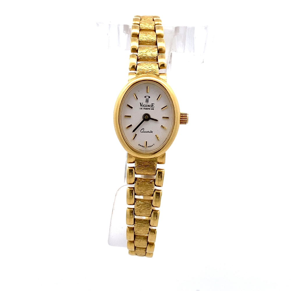Reloj Mujer Vicence Le Temps de Vintage de Oro 18K 16 mm Cuarzo