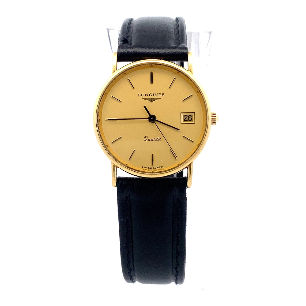 Reloj Unisex Longines Presence de Oro 18K 30 mm Cuarzo