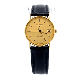 Reloj Unisex Longines Presence de Oro 18K 30 mm Cuarzo