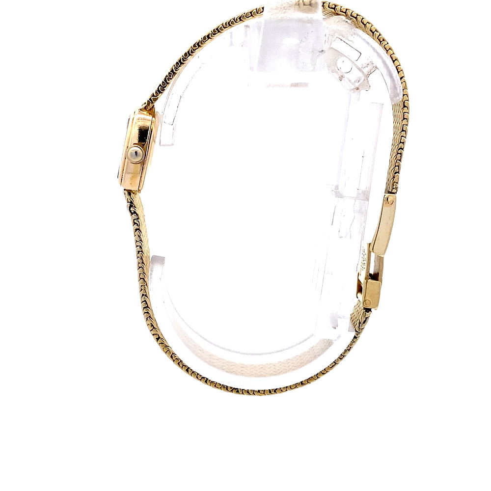 Reloj Mujer Seiko Vintage de Oro 14K 15 mm Cuarzo Ref. 1E20-1440