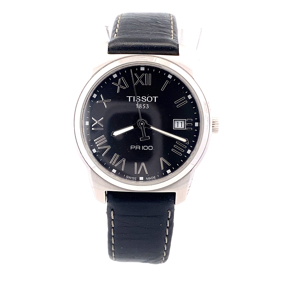 Reloj Hombre Tissot PR100 Acero Dorado 38 mm Cuarzo Ref. T049410A