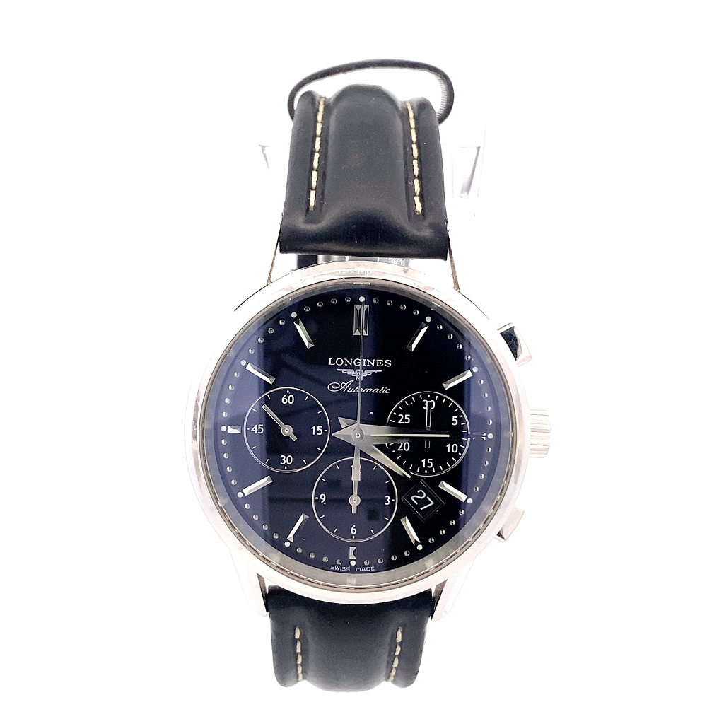 Reloj Hombre Longines Column Acero 40 mm Automático Ref. L2.749.4
