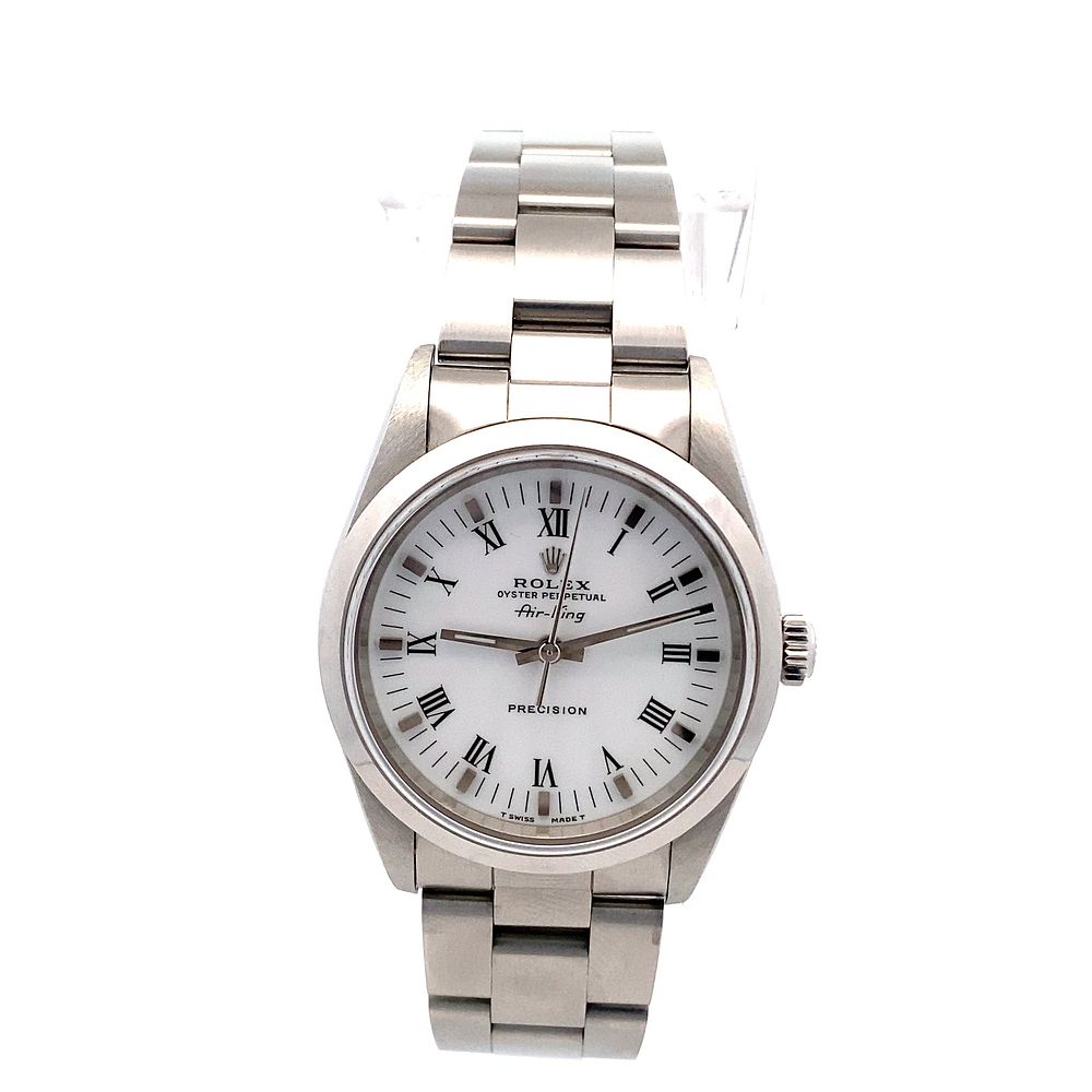 Reloj Unisex Rolex Air-King Acero 35 mm Automático Ref. 14000