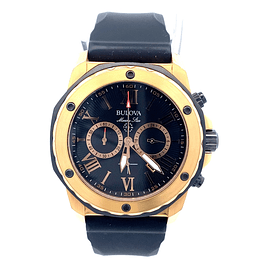 Reloj Hombre Bulova Marine Star Acero Rosa 45 mm Cuarzo Ref. 98B104