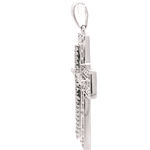 Colgante de Oro Amarillo 18K Cruz con Diamantes