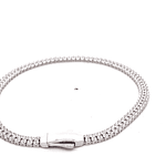 Pulsera de Oro Amarillo 18K Tenis con Broche Cajón de Seguridad