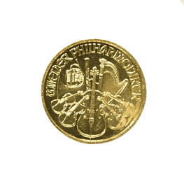 Moneda de Oro Filarmónica de Viena Austria 1/10 oz 2019 – 10 Euros (24K 9999)