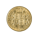 Moneda de Oro Soberano Inglés 1866 – Reina Victoria “Escudo” 