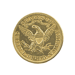 Moneda de Oro 5 Dólares Estados Unidos 1882 (Half Eagle Liberty Head)