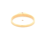 Anillo de Oro Amarillo 18K Solitario con Diamante