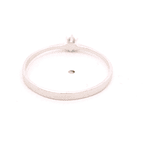 Anillo de Oro Blanco 18K Solitario con Diamante