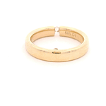 Anillo de Oro Amarillo 14K Solitario con Diamante 0,07 ct