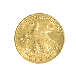Moneda de Oro 10 Dólares Estados Unidos 1908 (Eagle Indian Head)