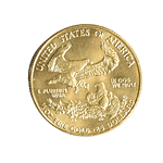 Moneda de Oro 1/2 Oz American Gold Eagle 25 Dólares Estados Unidos (Bullion)