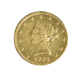 Moneda de Oro 10 Dólares Estados Unidos 1902 (Eagle Liberty Head)