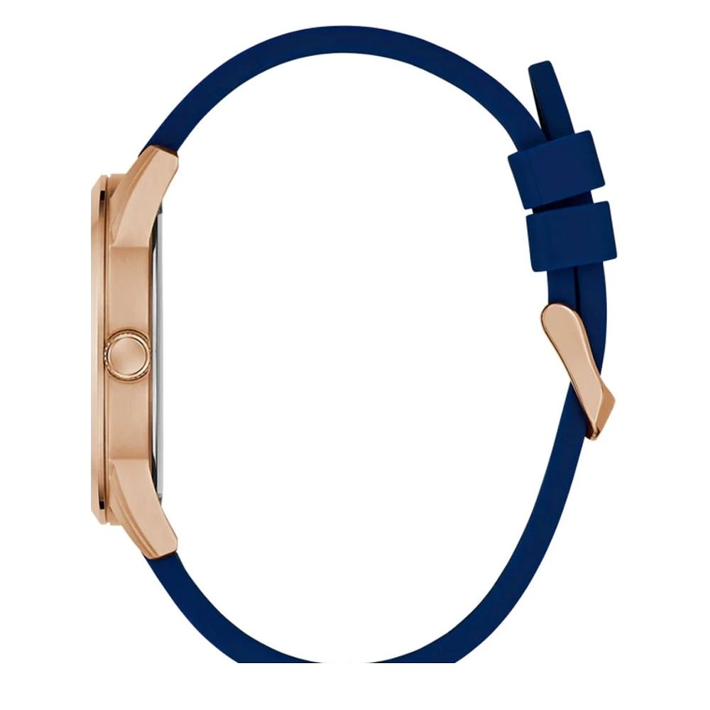 Reloj GUESS Hombre Monte GW0805G3 Azul y Rose Gold 42 mm