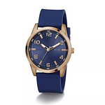 Reloj GUESS Hombre Monte GW0805G3 Azul y Rose Gold 42 mm