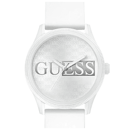 Reloj GUESS Hombre Reputation GW0780G1 Blanco 45 mm