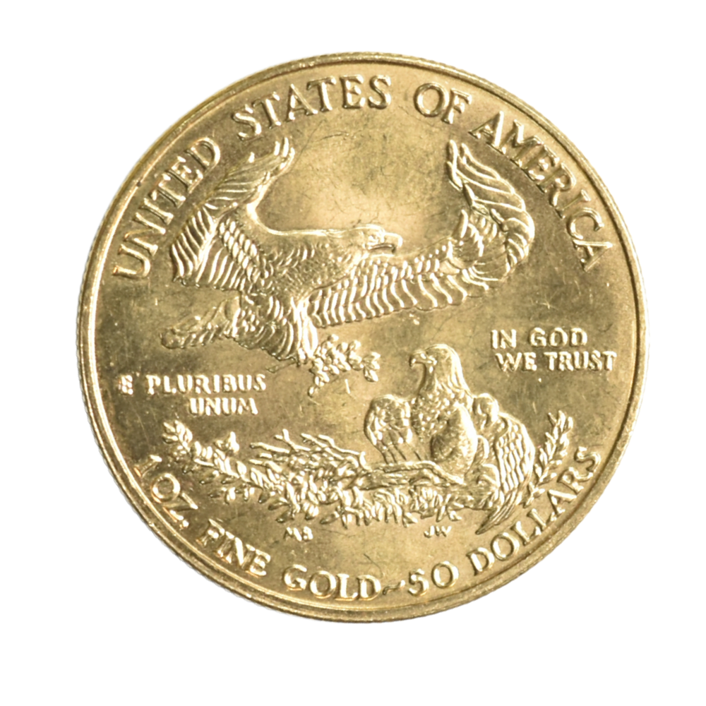 Moneda de Oro American Gold Eagle 1998 1 Oz 50 Dólares USA | Oro 22K