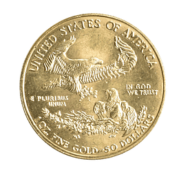 Moneda de Oro American Gold Eagle 1998 1 Oz 50 Dólares USA | Oro 22K