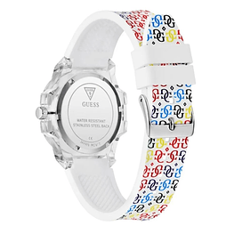 Reloj GUESS Mujer Pride Limited Edition GW0881L2 Arcoíris Transparente 34 mm