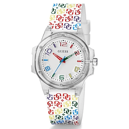 Reloj GUESS Mujer Pride Limited Edition GW0881L2 Arcoíris Transparente 34 mm