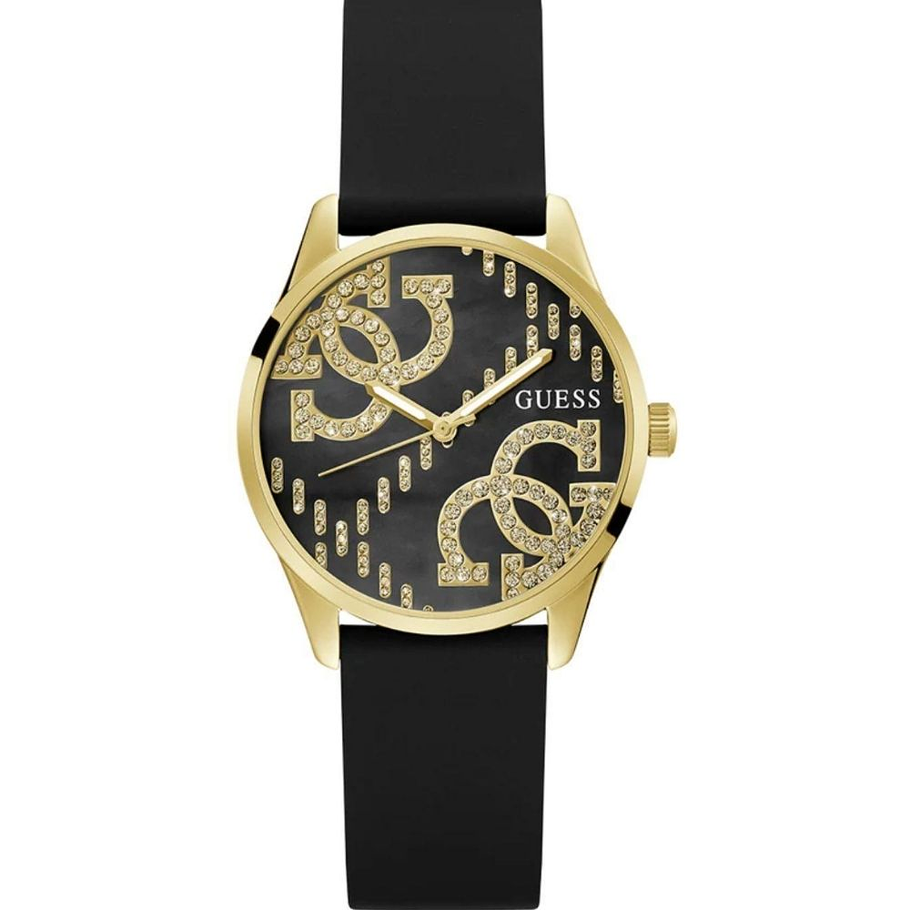 Reloj GUESS Mujer G Stitch GW0755L3 Negro y Dorado 36 mm