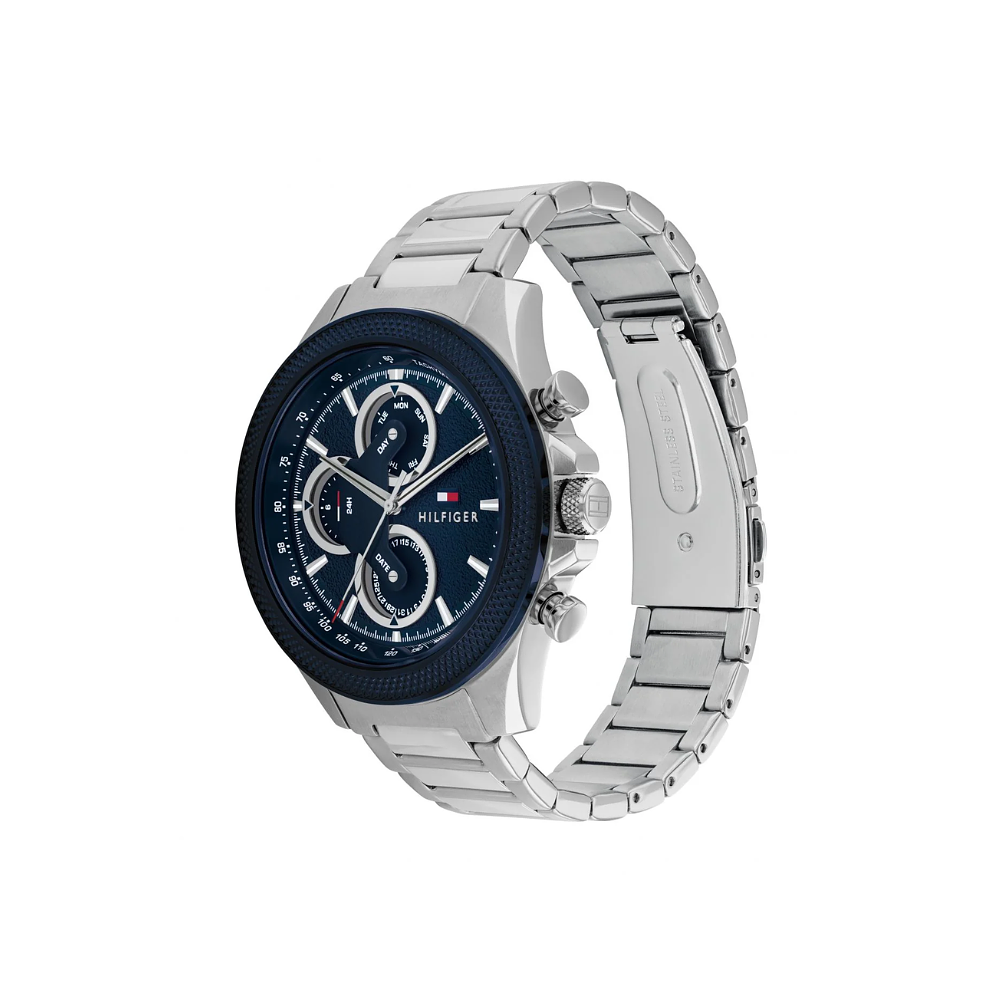 Reloj Tommy Hilfiger Clark 1792080 de Acero Hombre Azul/Plateado