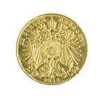 Moneda de Oro 20 Coronas Austria-Hungría 1915 (Franz Joseph I)