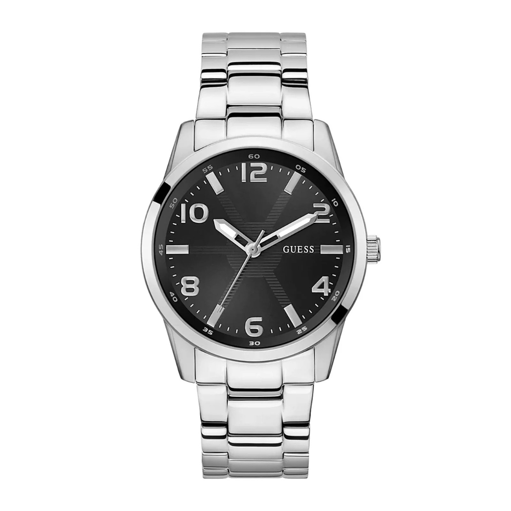 Reloj GUESS Monte GW0804G2 Hombre Plateado/Negro