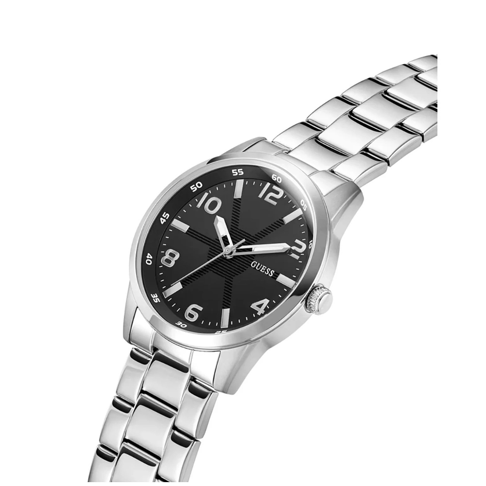 Reloj GUESS Monte GW0804G2 Hombre Plateado/Negro