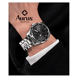 Reloj GUESS Monte GW0804G2 Hombre Plateado/Negro