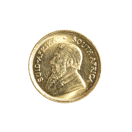 Moneda de Oro Krugerrand 1/10 oz Sudáfrica 1980