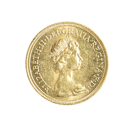 Moneda de Oro Soberano Reino Unido 1976 (Elizabeth II) – 22K