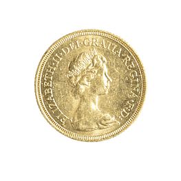 Moneda de Oro Soberano Reino Unido 1976 (Elizabeth II) – 22K