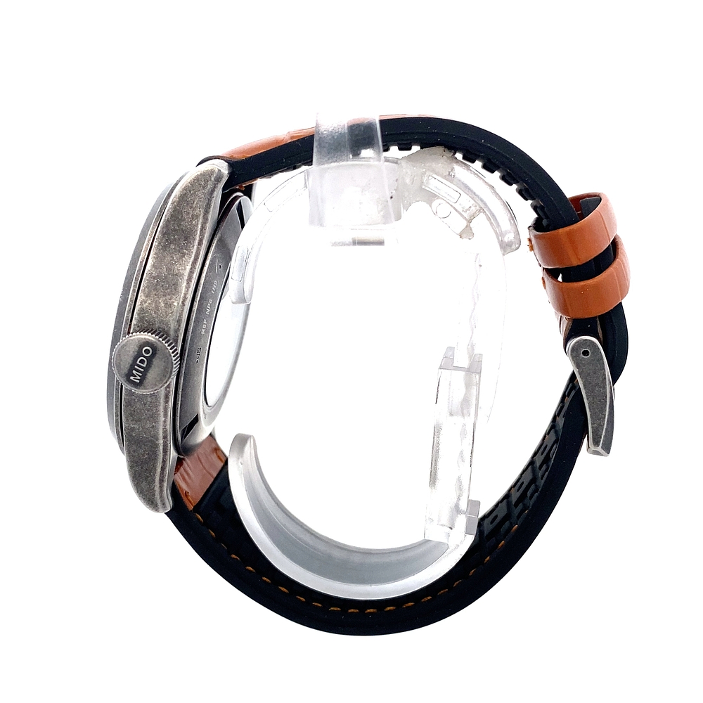 Reloj Mido Multifort M032607A Hombre Automático Acero 44 mm Esfera Negra